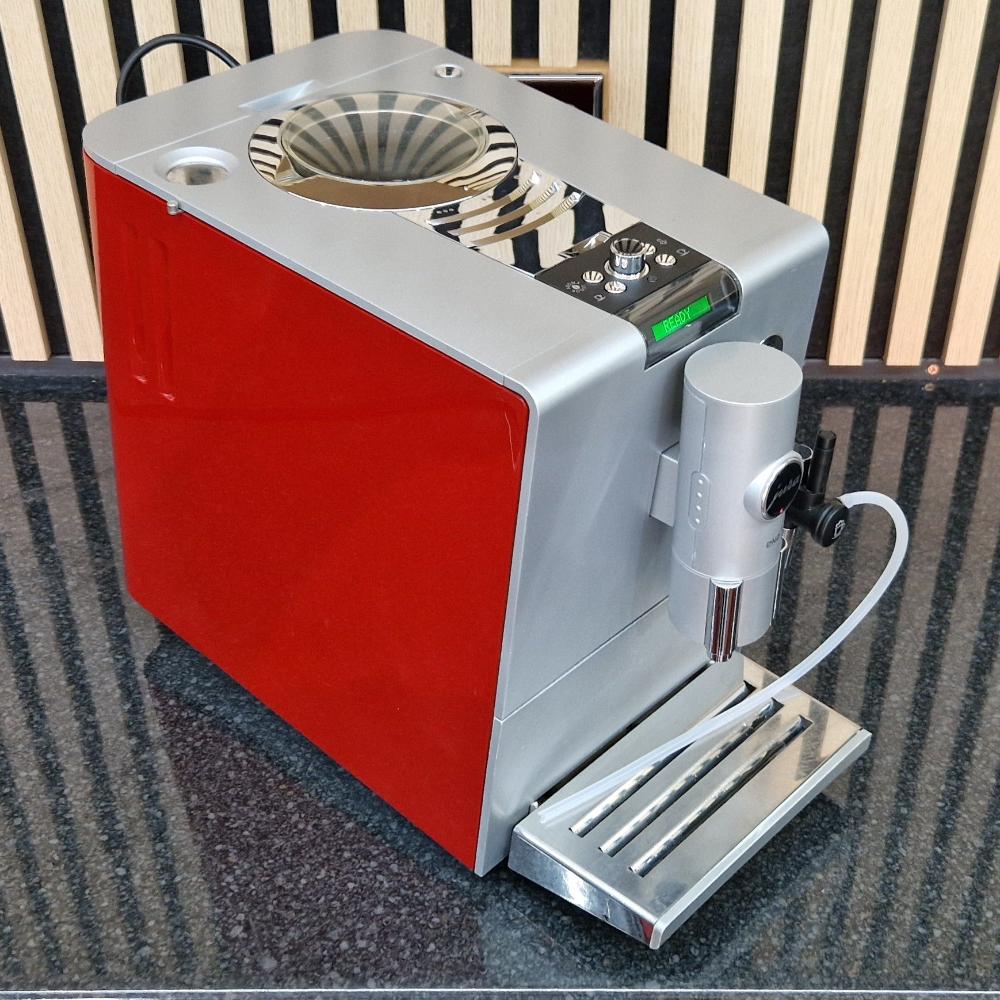 Pre-owned Jura Ena 7 Cherry Red / Silver - Caffé-Select