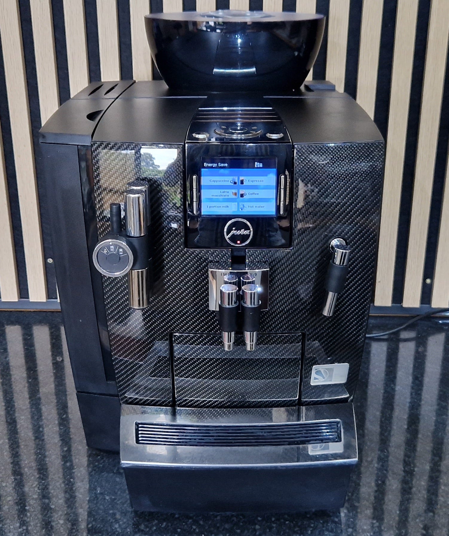 Pre-owned Jura Impressa XJ9 Carbon – Caffé-Select
