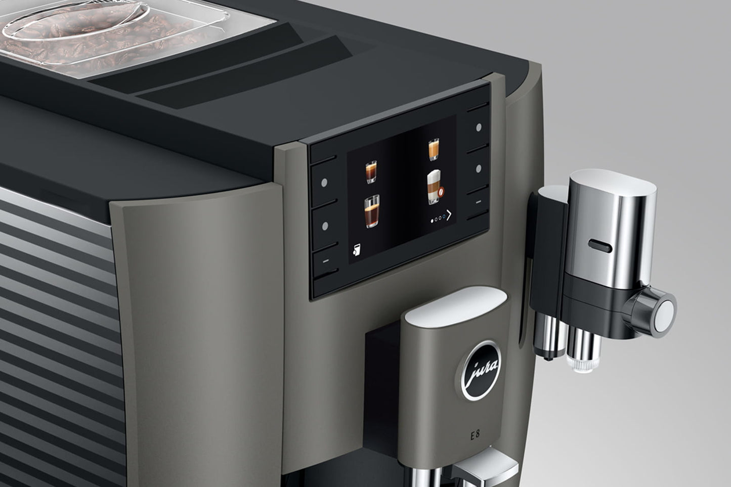 
                  
                    Jura E8 Dark Inox Generation 4
                  
                